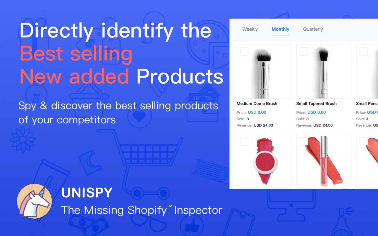 UNISPY: Shopify 销售监控跟踪助手截图3