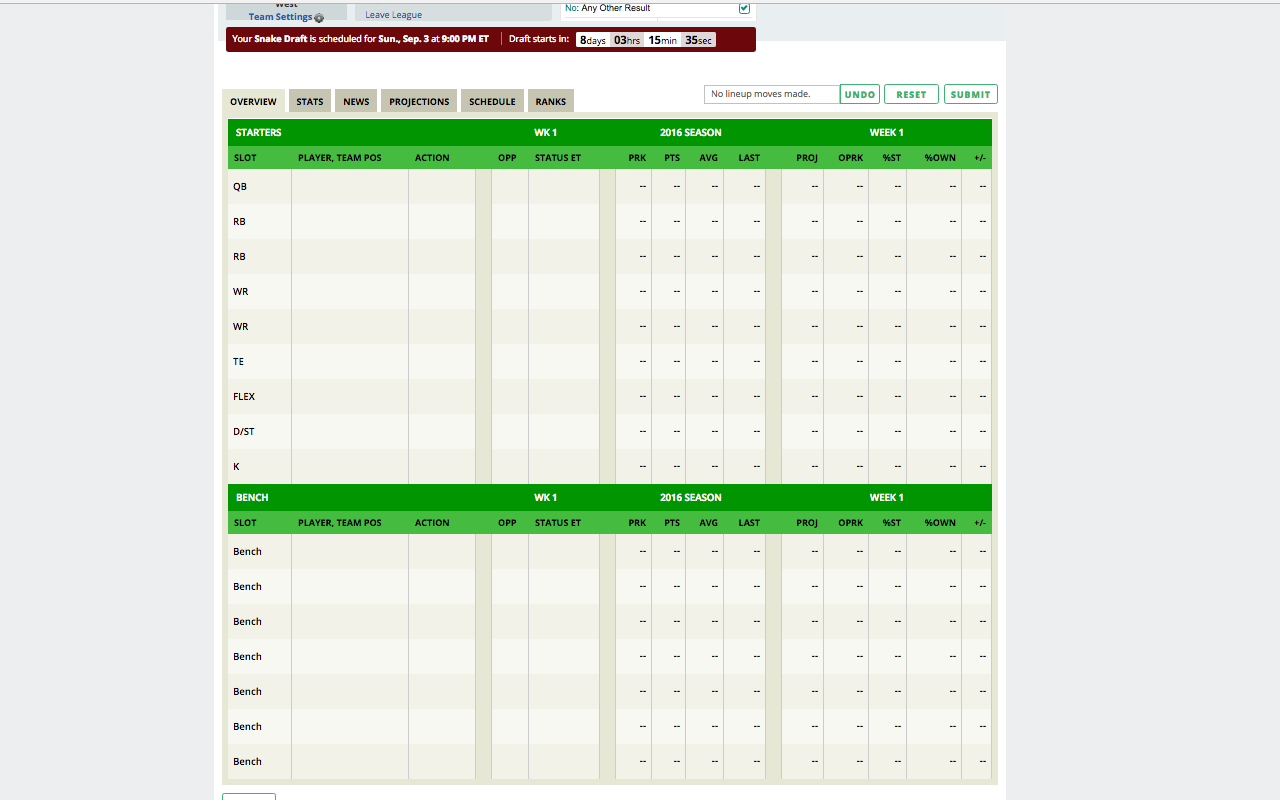 ESPN Fantasy Tools截图3