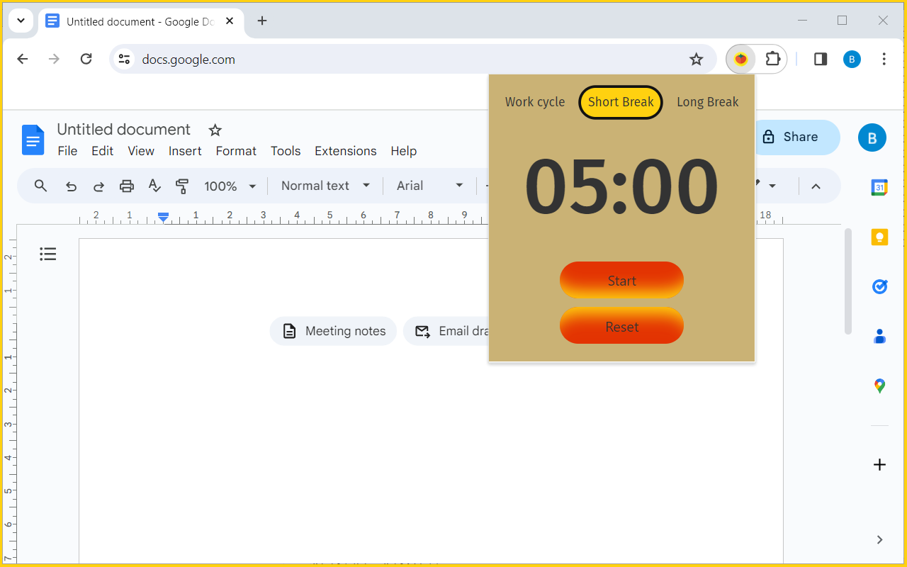 Pomodoro 方法截图2