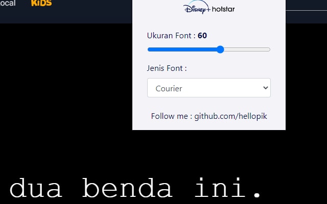 Disney+ Hotstar's Subtitle Editor截图1