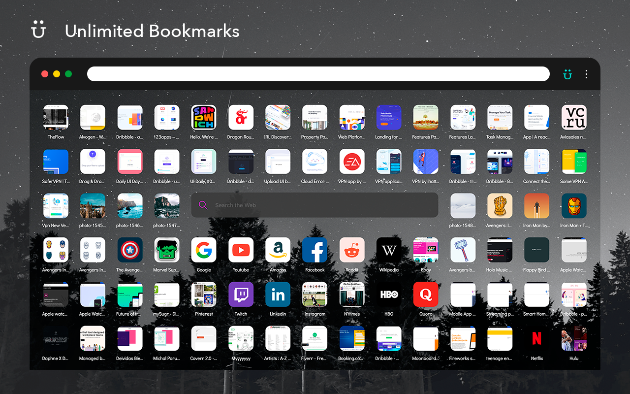 uTab - Custom New Tab截图4