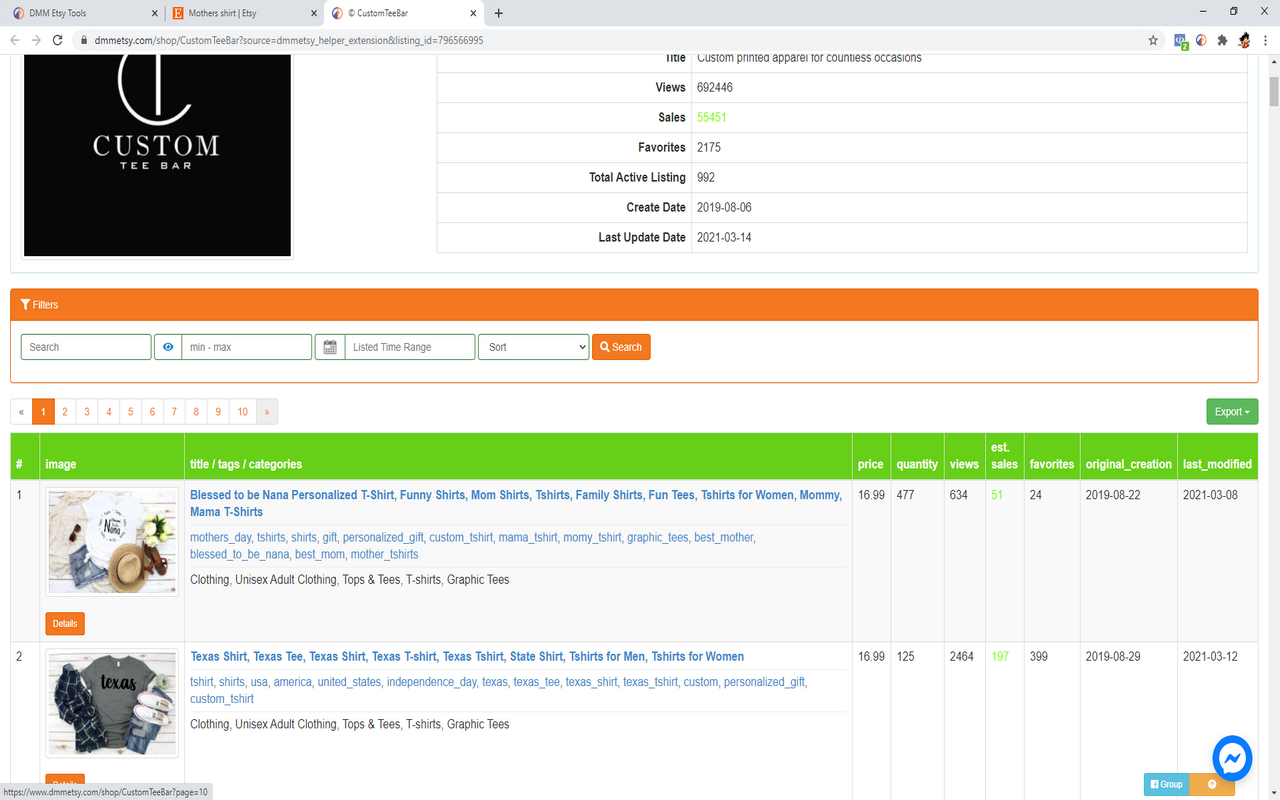 DMM Etsy Helper截图1