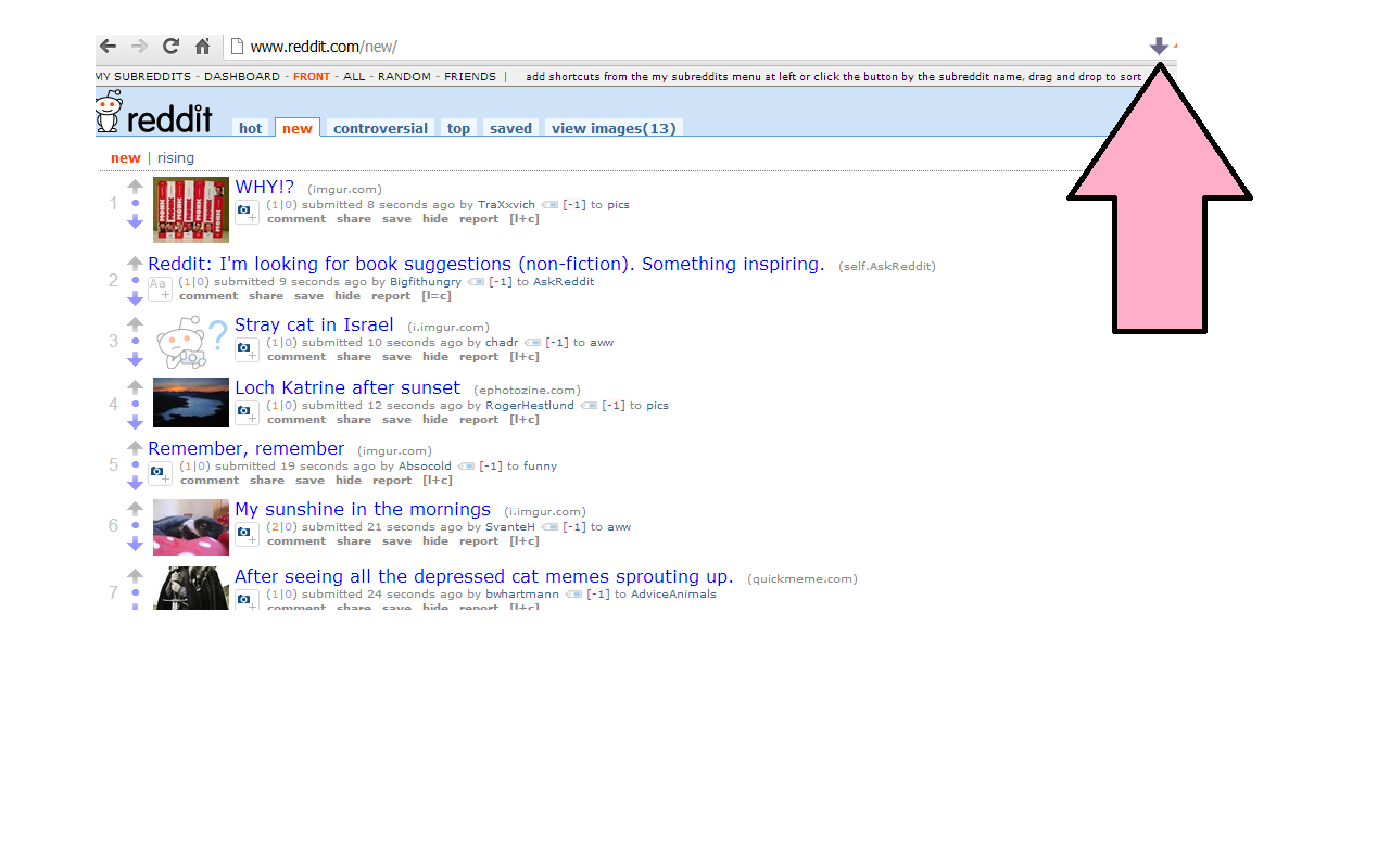 Reddit DownVoter截图2