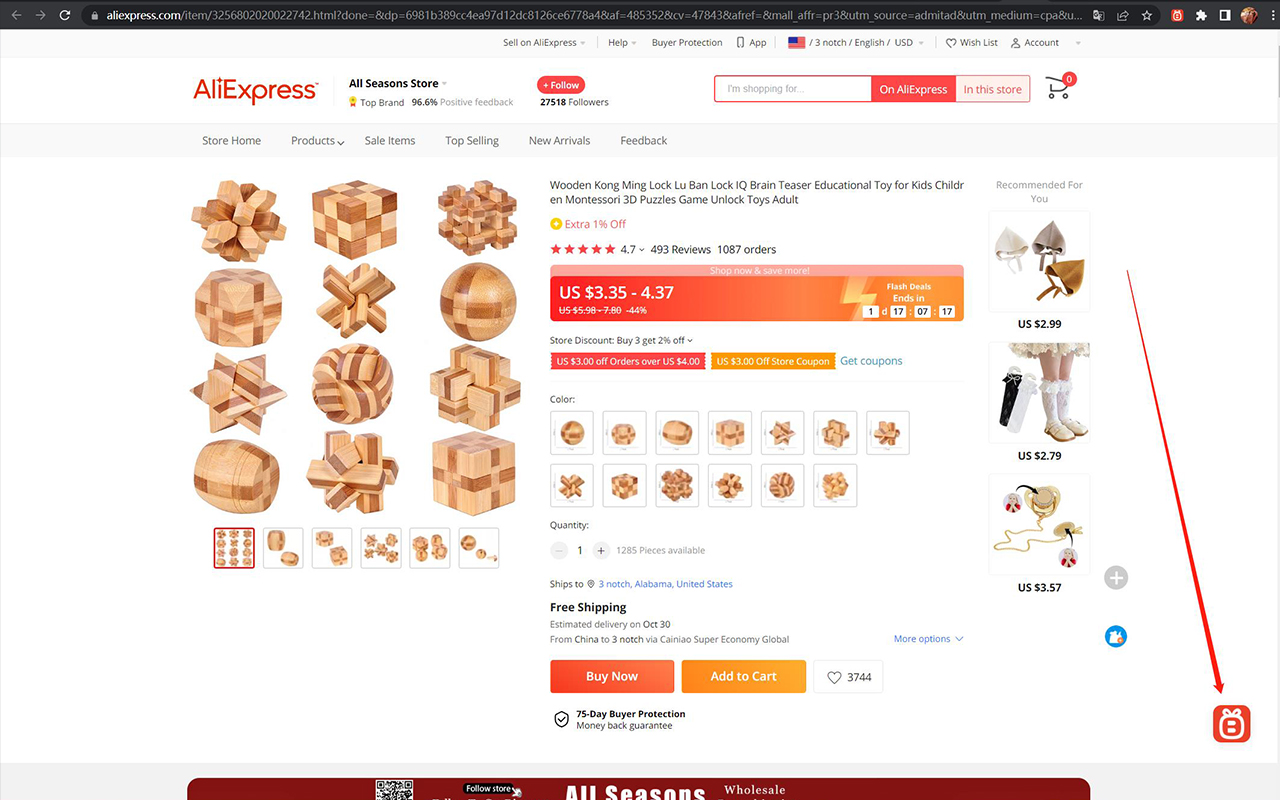 Buttonify-DropShipping Product Importer截图3