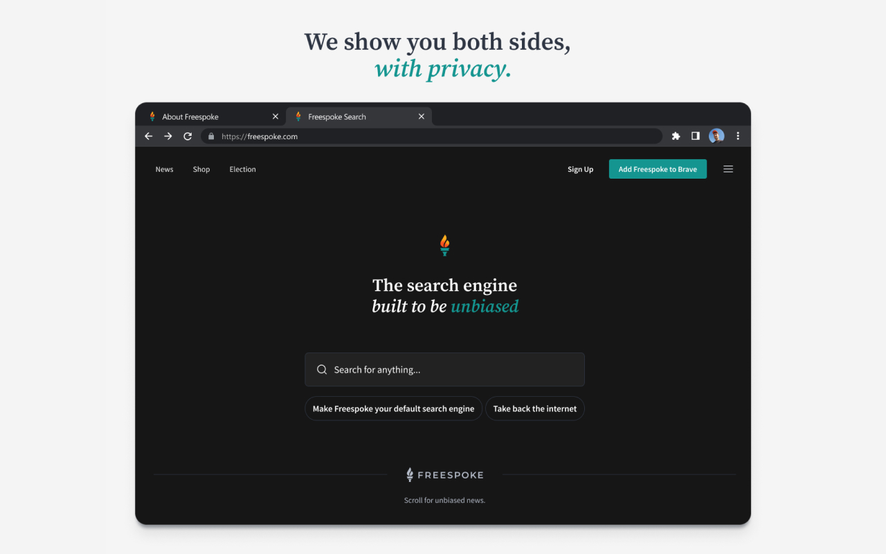 Freespoke Search截图3