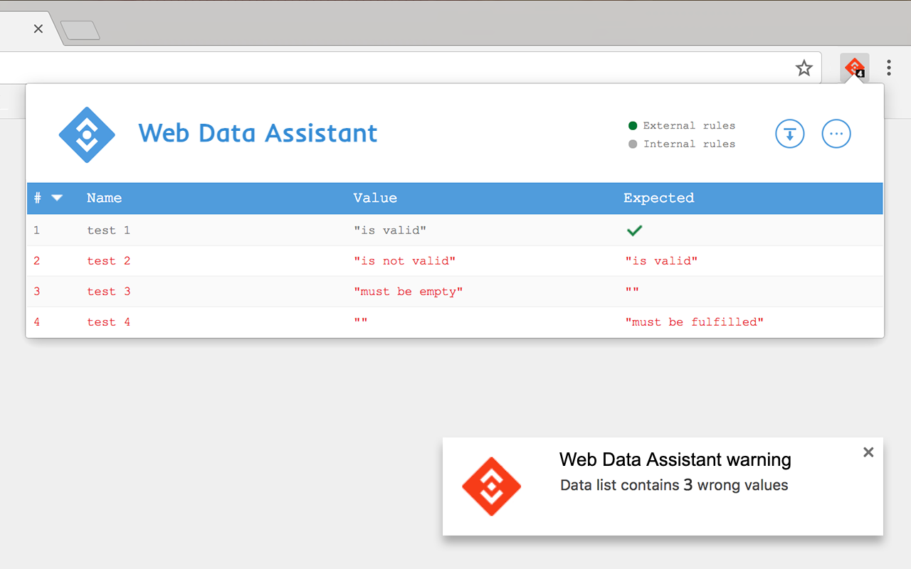Web Data Assistant截图1