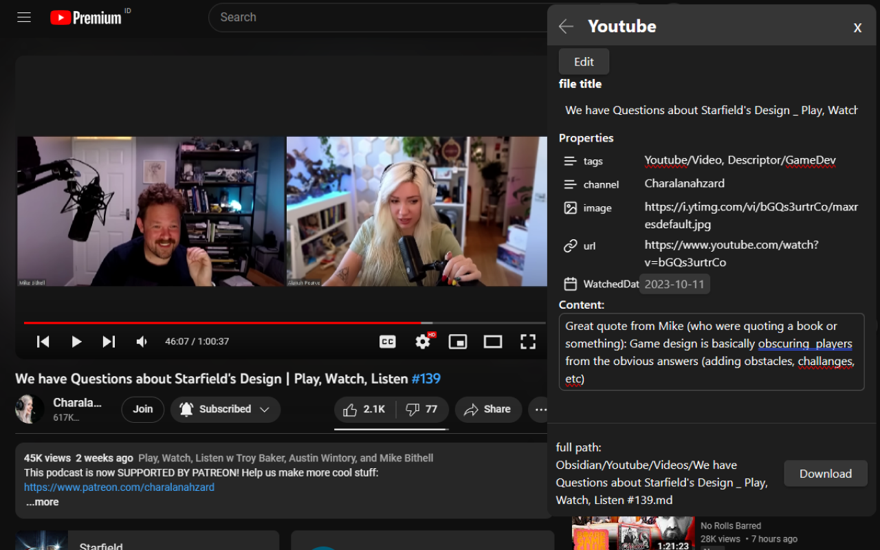 Save to Obsidian截图1
