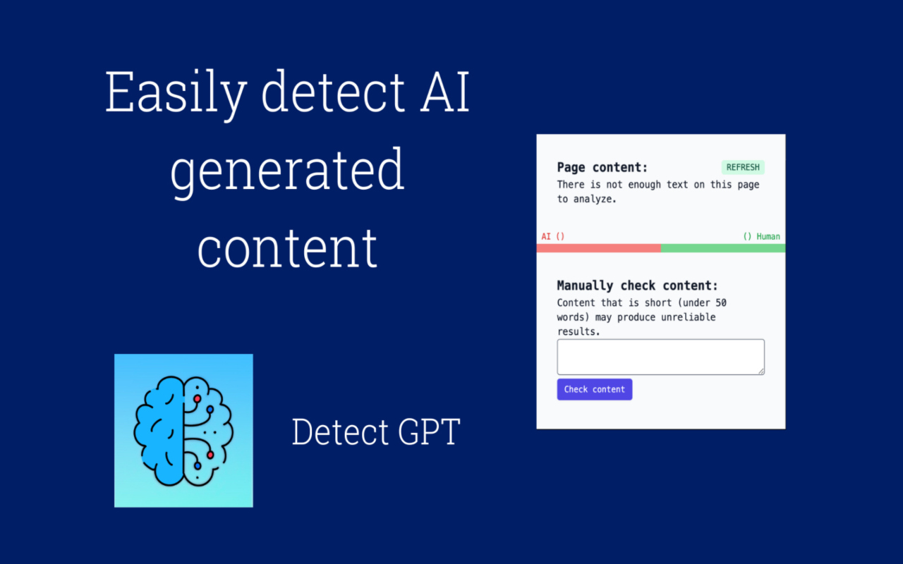 DetectGPT - Detect Chat GPT Content截图1