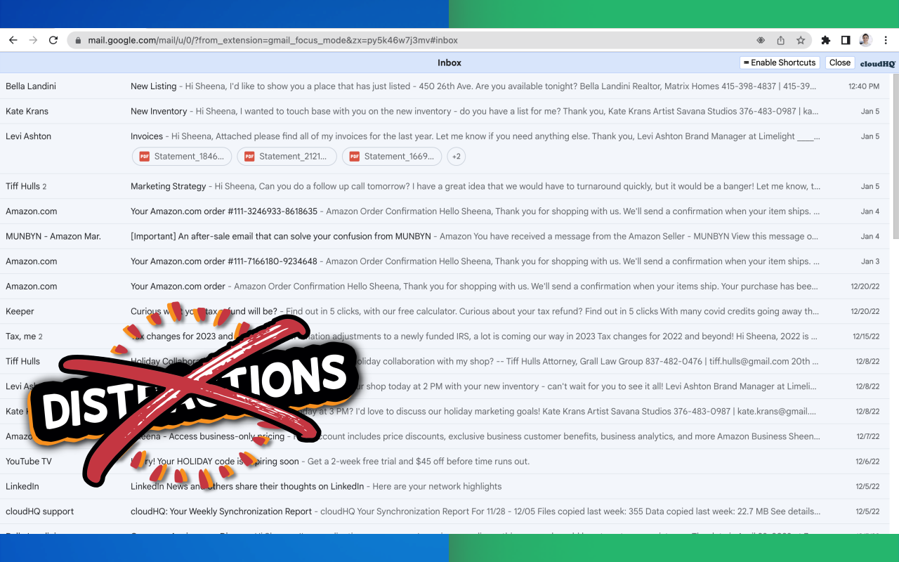 Gmail Inbox Zero by cloudHQ截图1