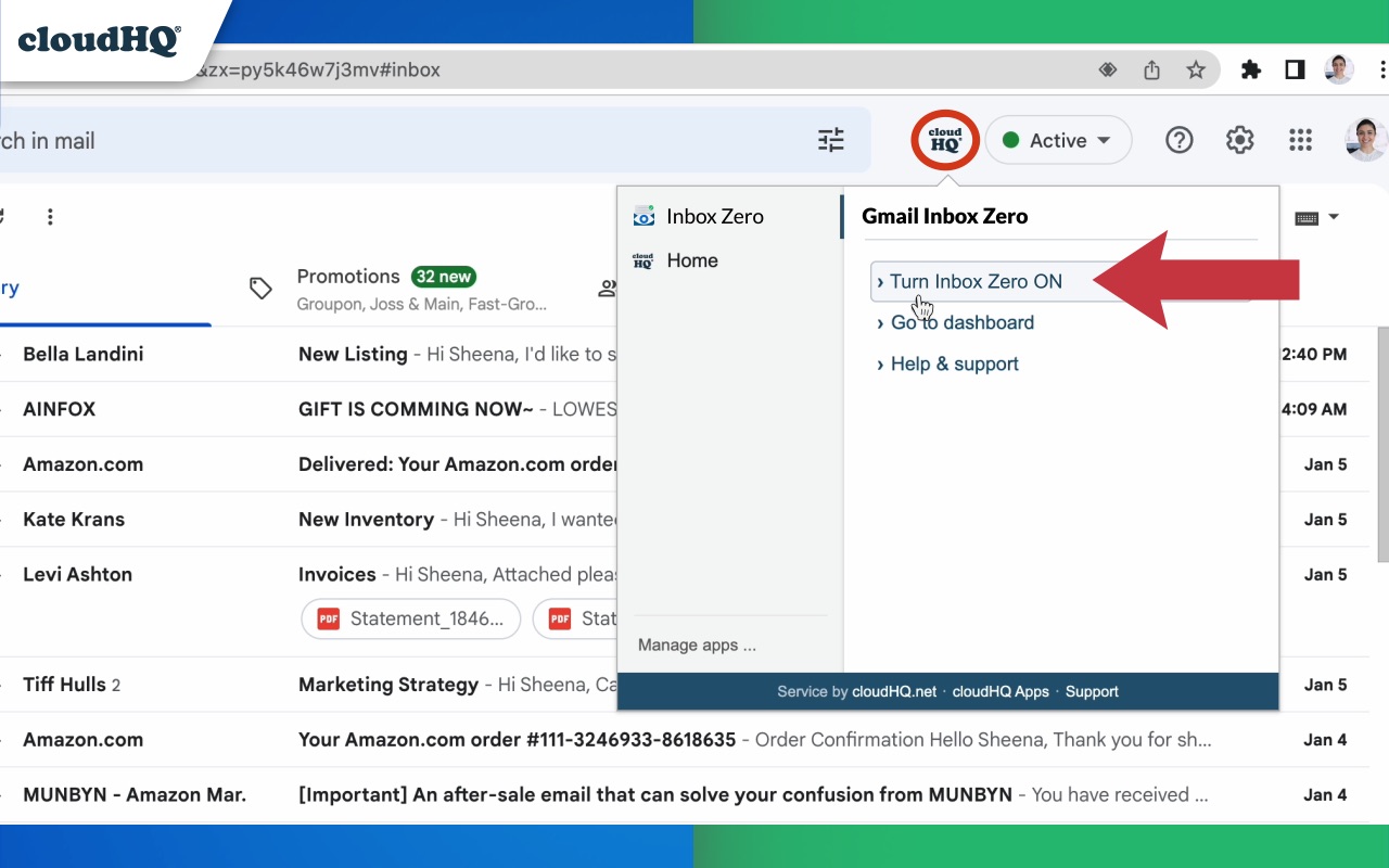 Gmail Inbox Zero by cloudHQ截图5
