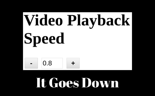 Video Playback Speed截图1