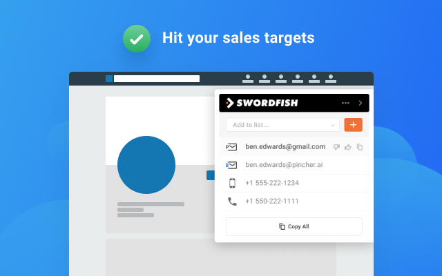 Find Emails + Cell Phone Numbers in Seconds截图1