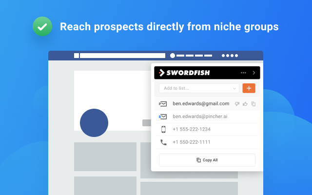 Find Emails + Cell Phone Numbers in Seconds截图4