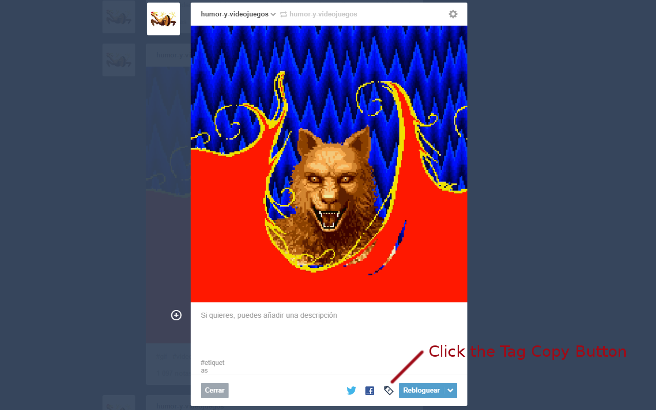 Tumblr Tag Copy截图2