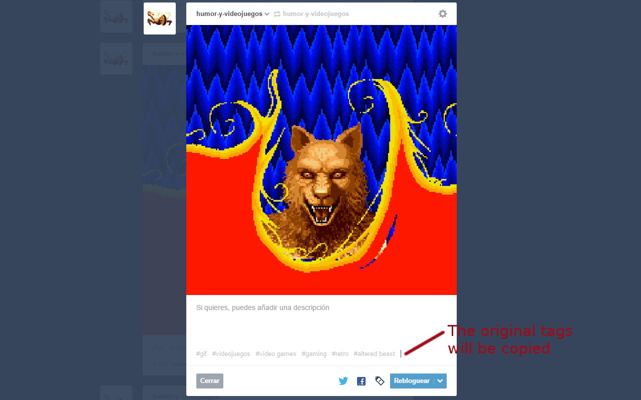 Tumblr Tag Copy截图3