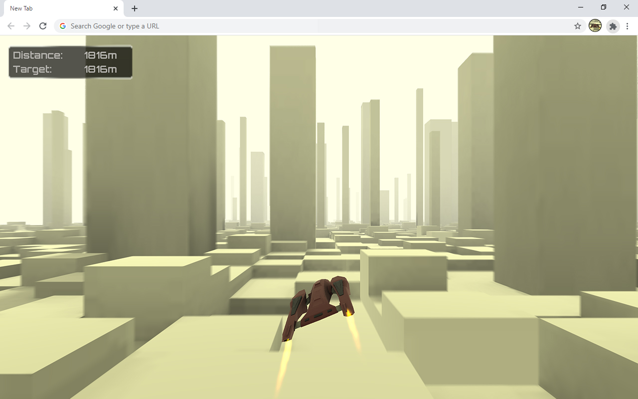 Sci Fi Racer Game截图1