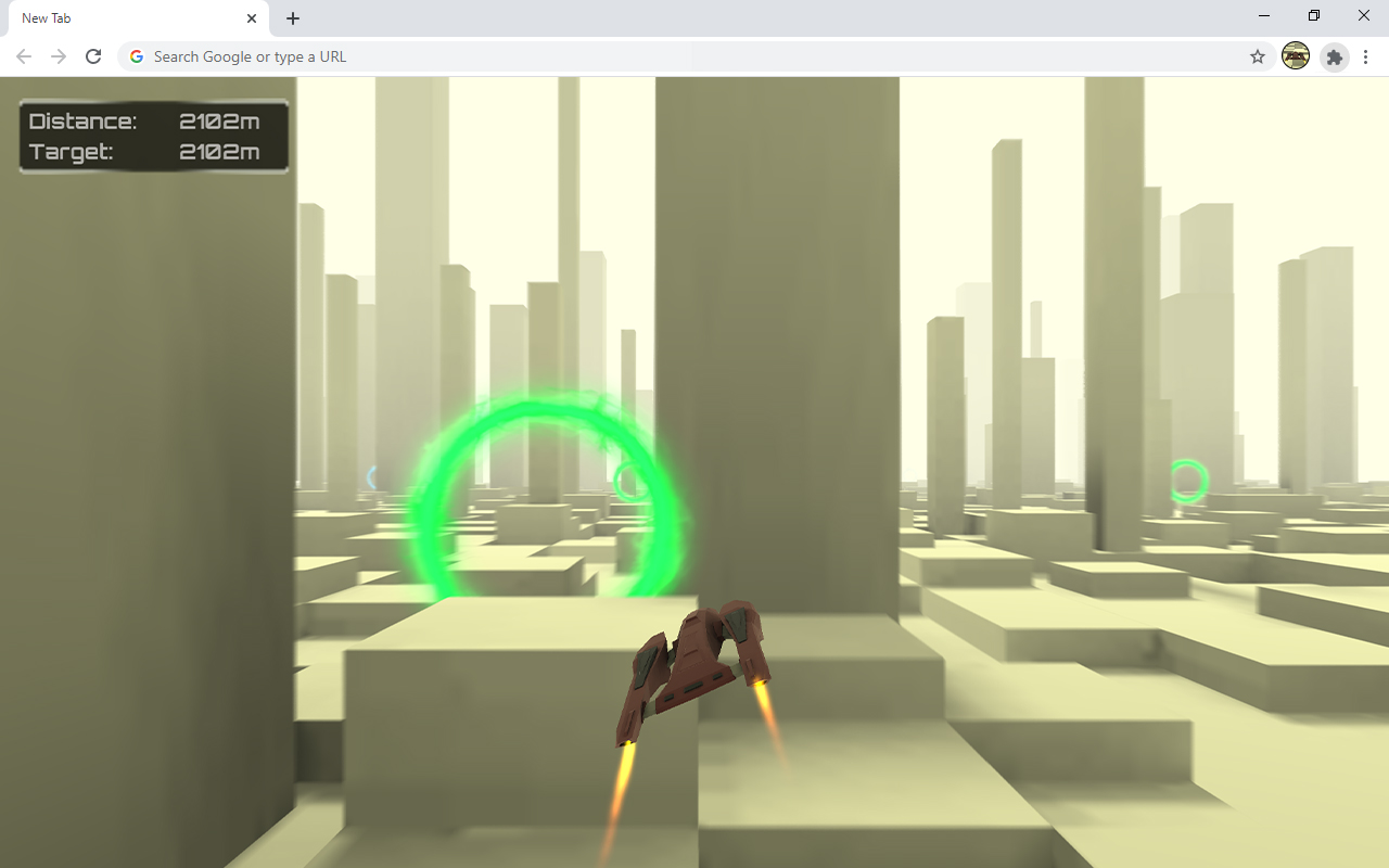 Sci Fi Racer Game截图3