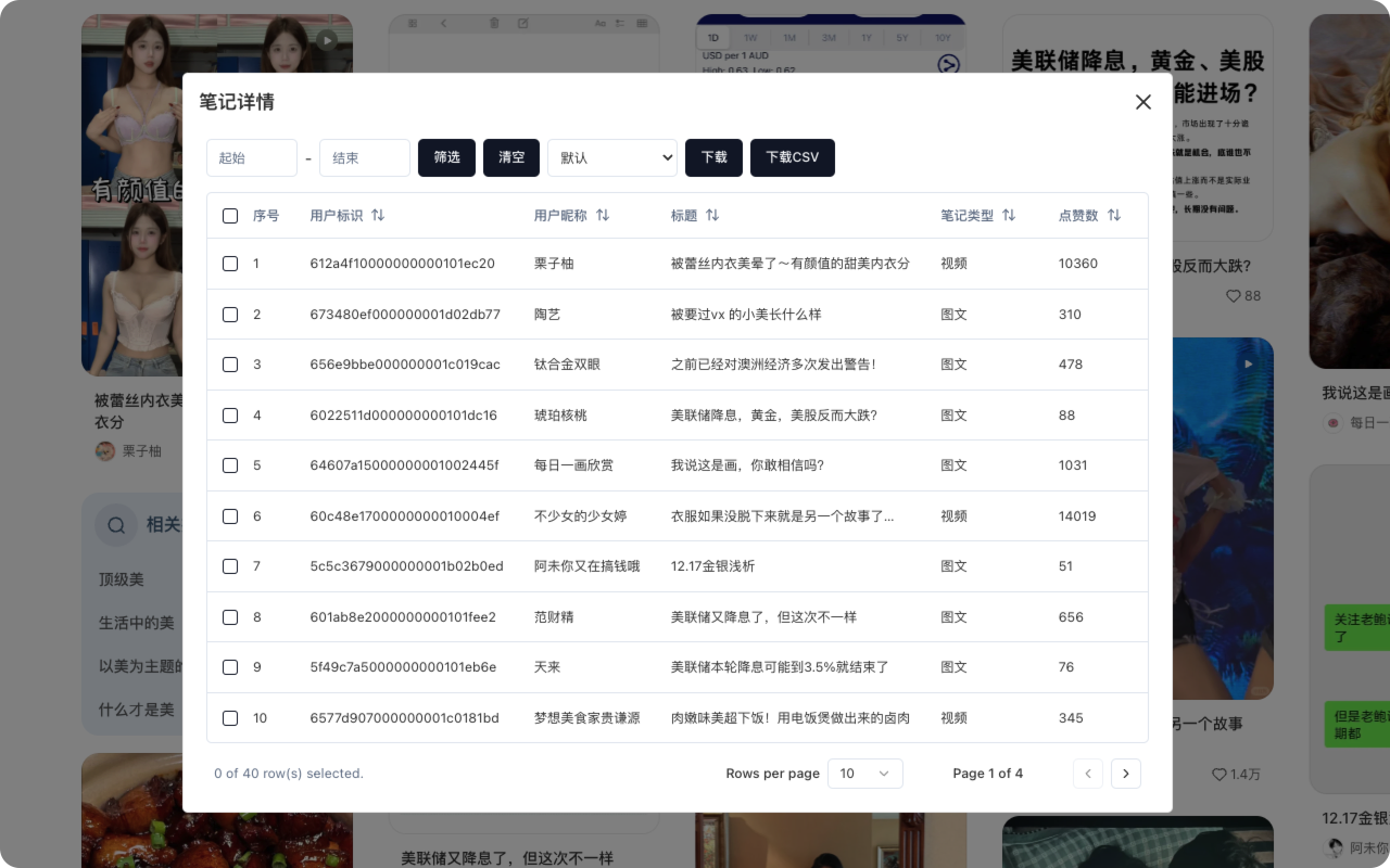 小红书采集助手-Redhelper截图2