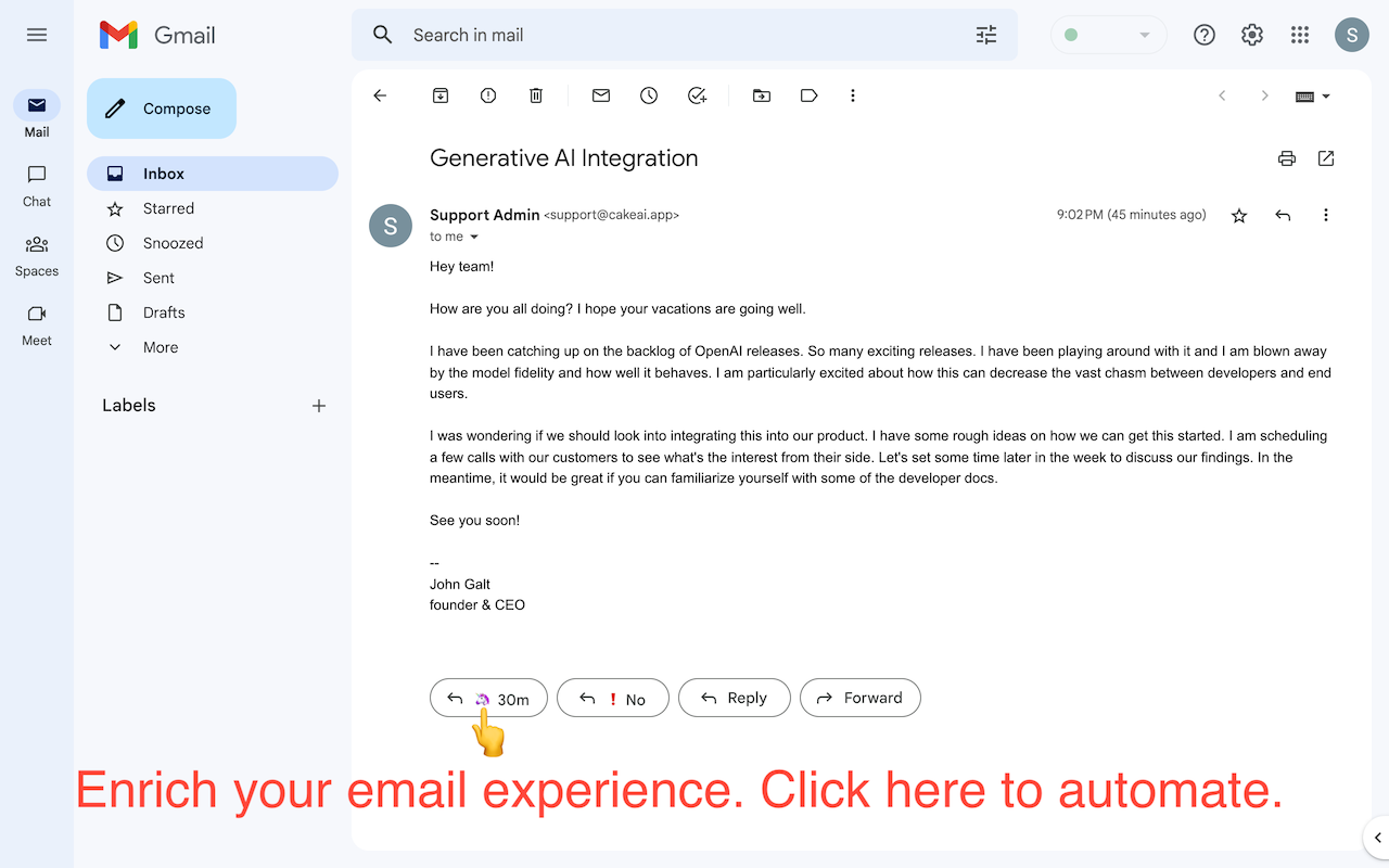 Reply with Calendar Invite by CakeAI截图3