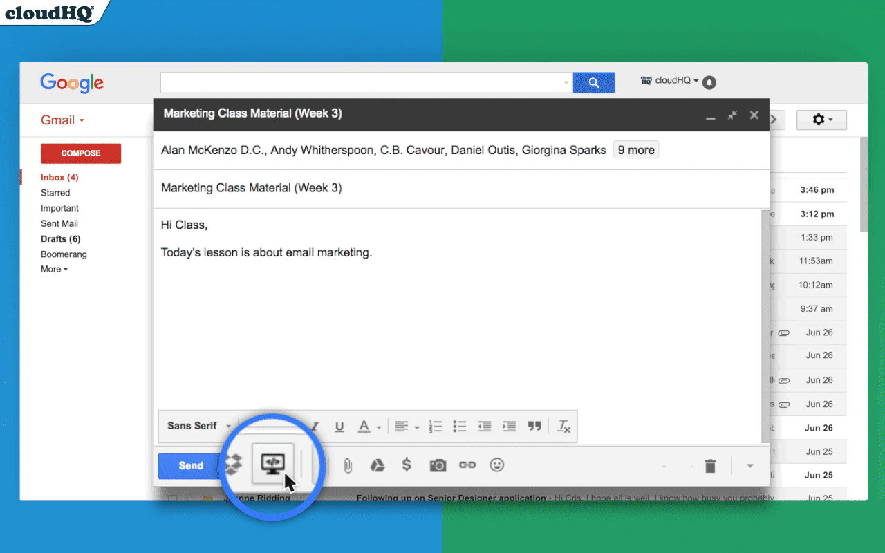 Free Screencast Recording for Gmail截图4