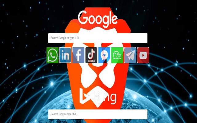 Brave Browser for PC version - New Tab BG截图1