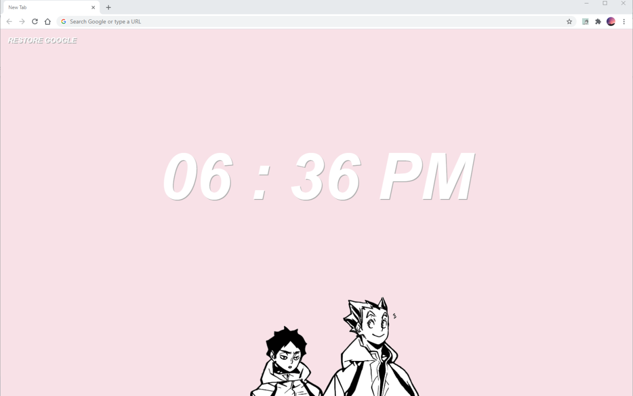 Haikyuu New Tab截图2