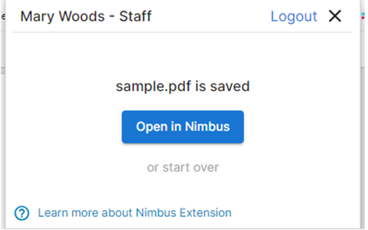 Nimbus Extension截图1