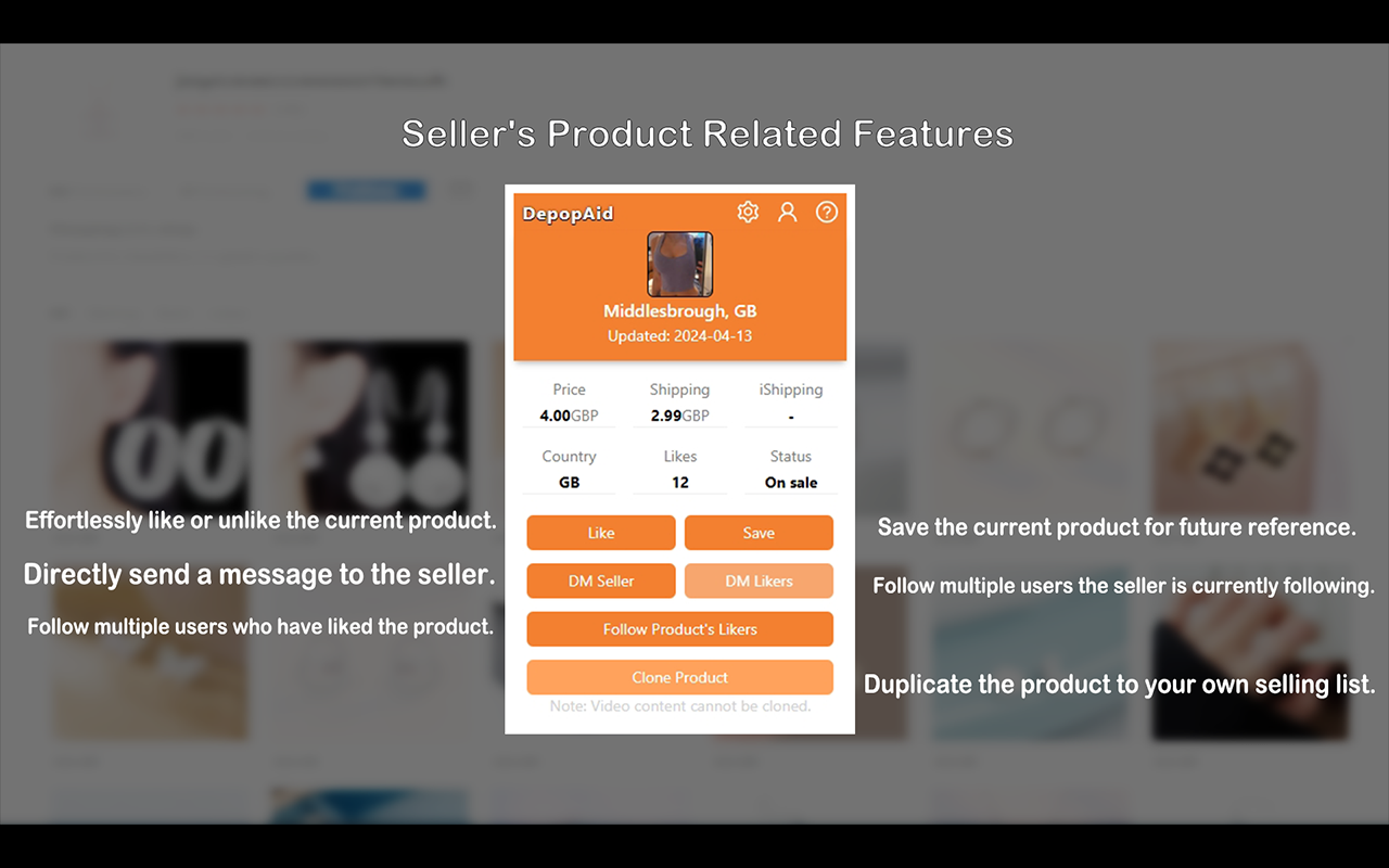 DepopAid - Skyrocket Your Depop Sales!截图4