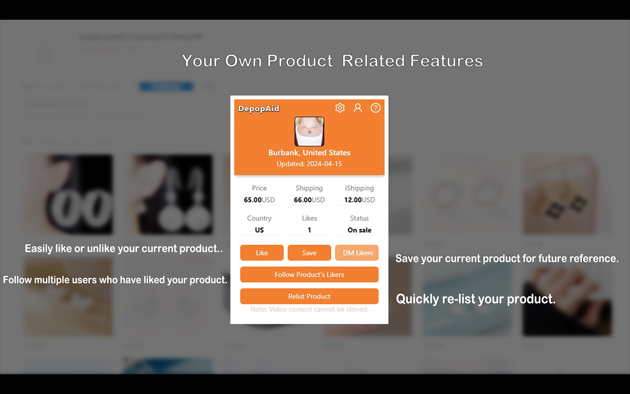 DepopAid - Skyrocket Your Depop Sales!截图5