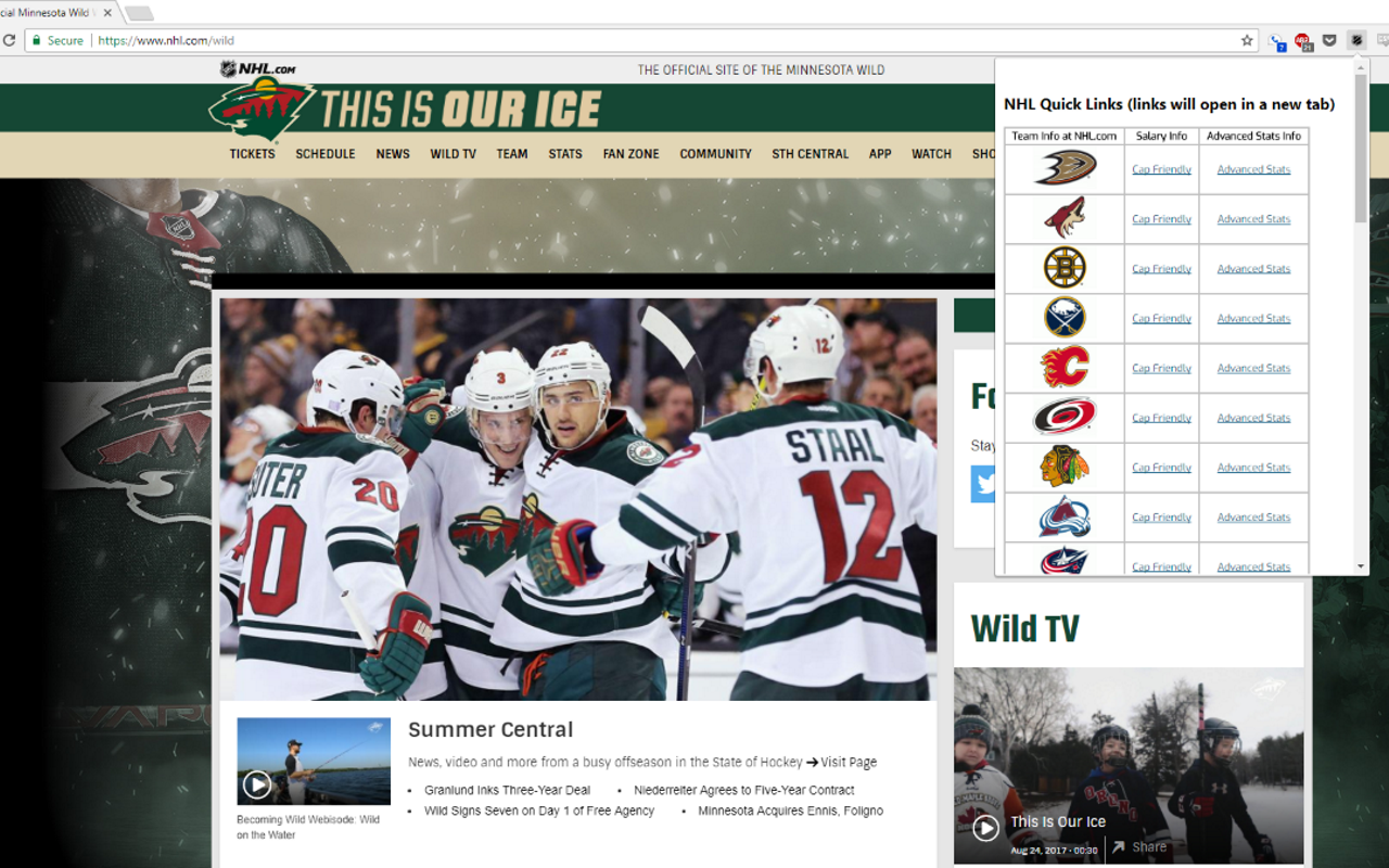 NHL Quick Links截图1