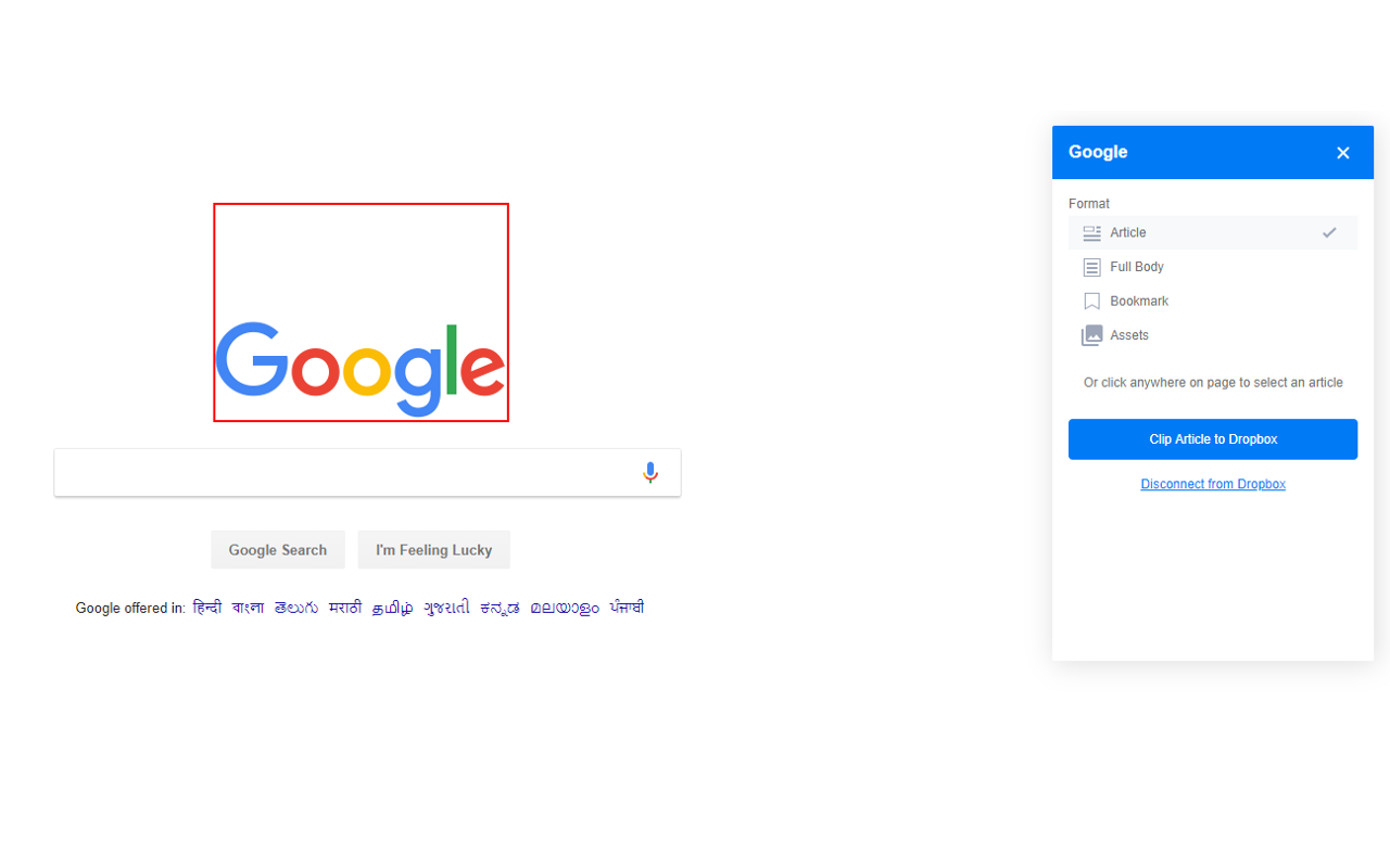 Web Clipper for Dropbox截图2