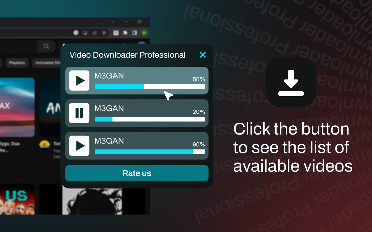 Video Downloader Professional截图1