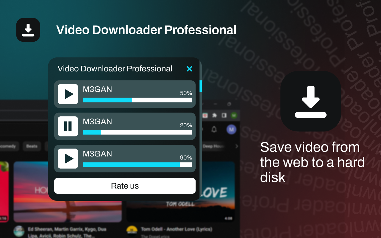 Video Downloader Professional截图2