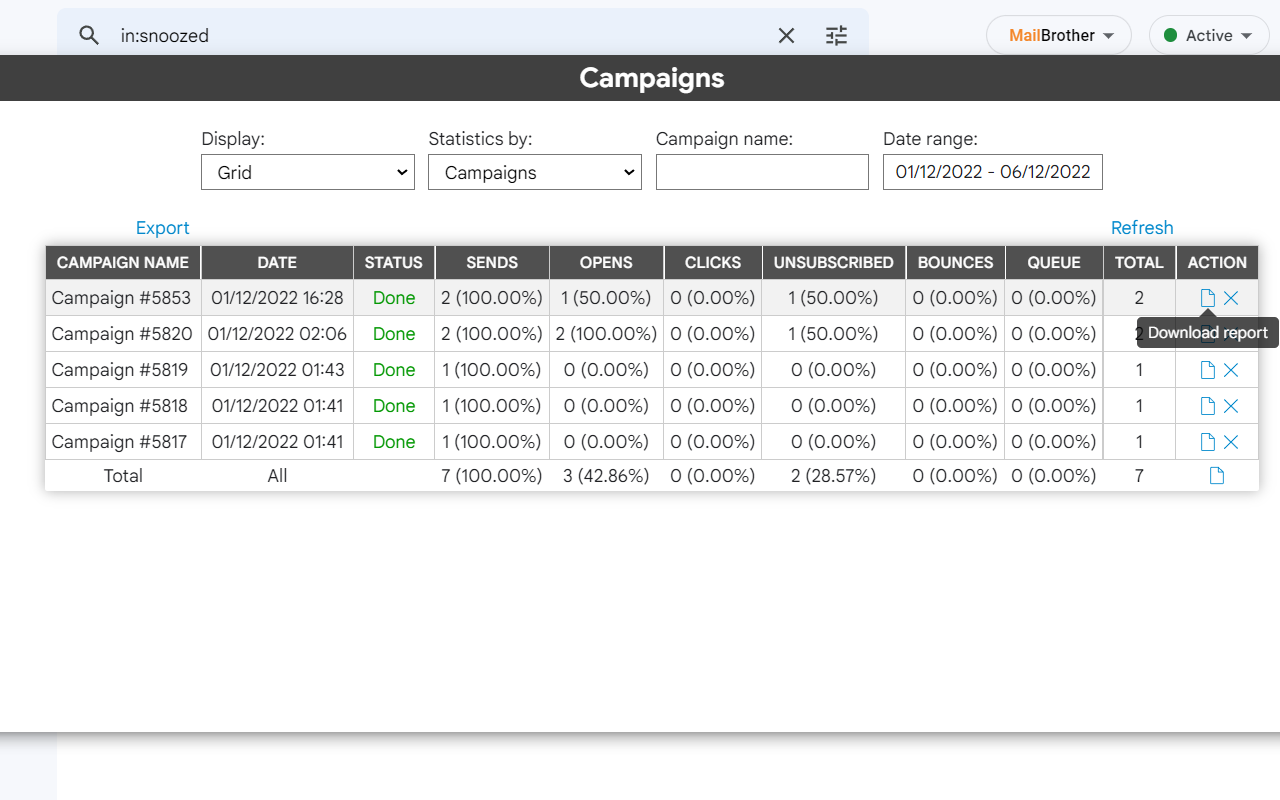 Send Mass Mail + HTML inserter for Gmail截图1