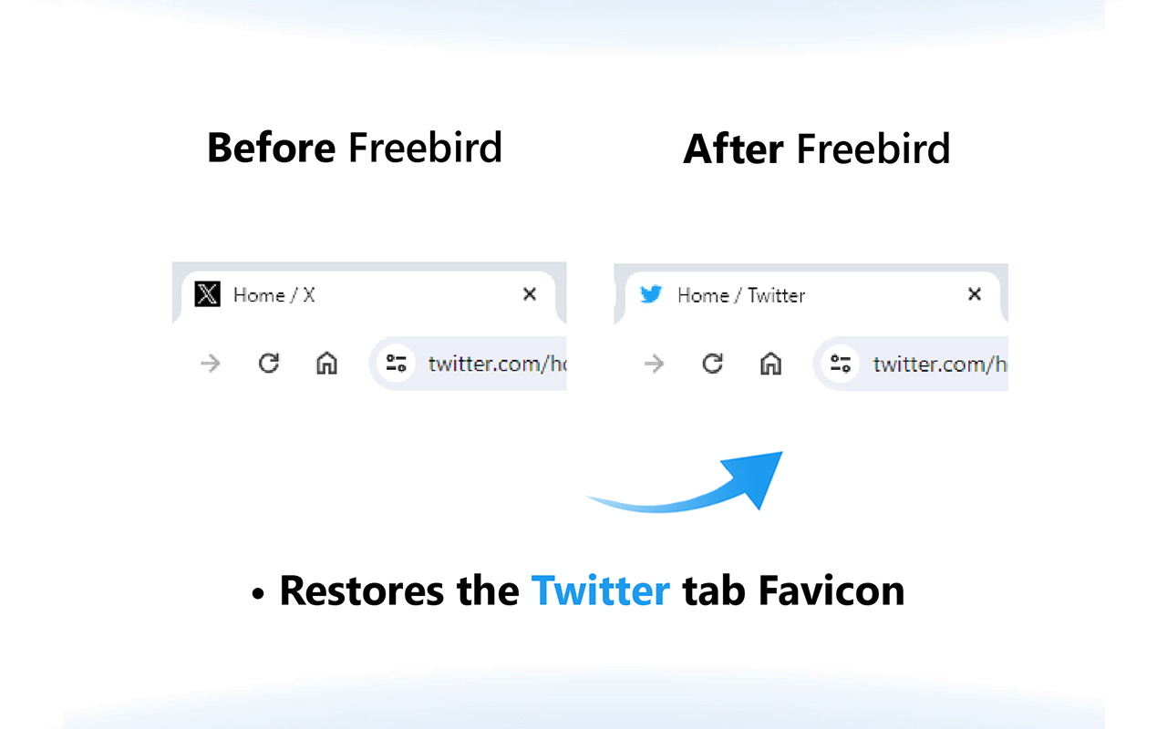 Freebird - X (Twitter) Logo Replacer截图1