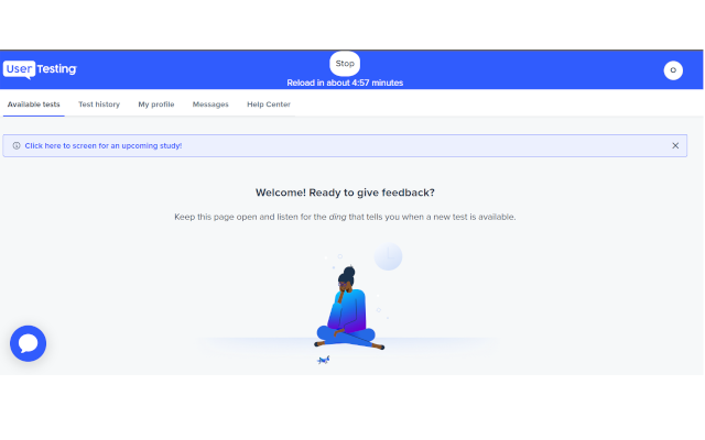 UserTesting Page Reload截图1