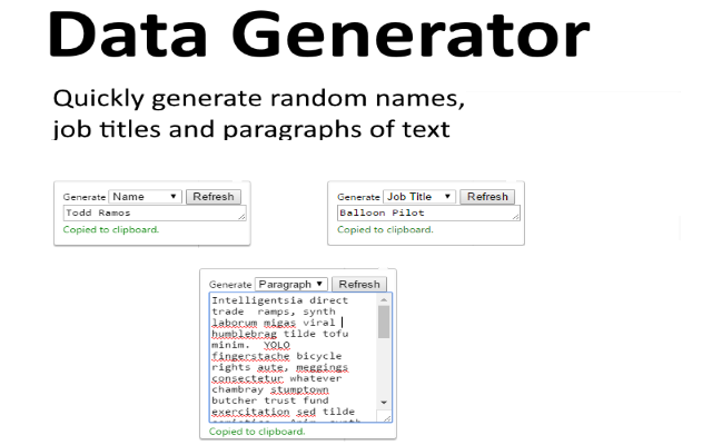 Data Generator截图2