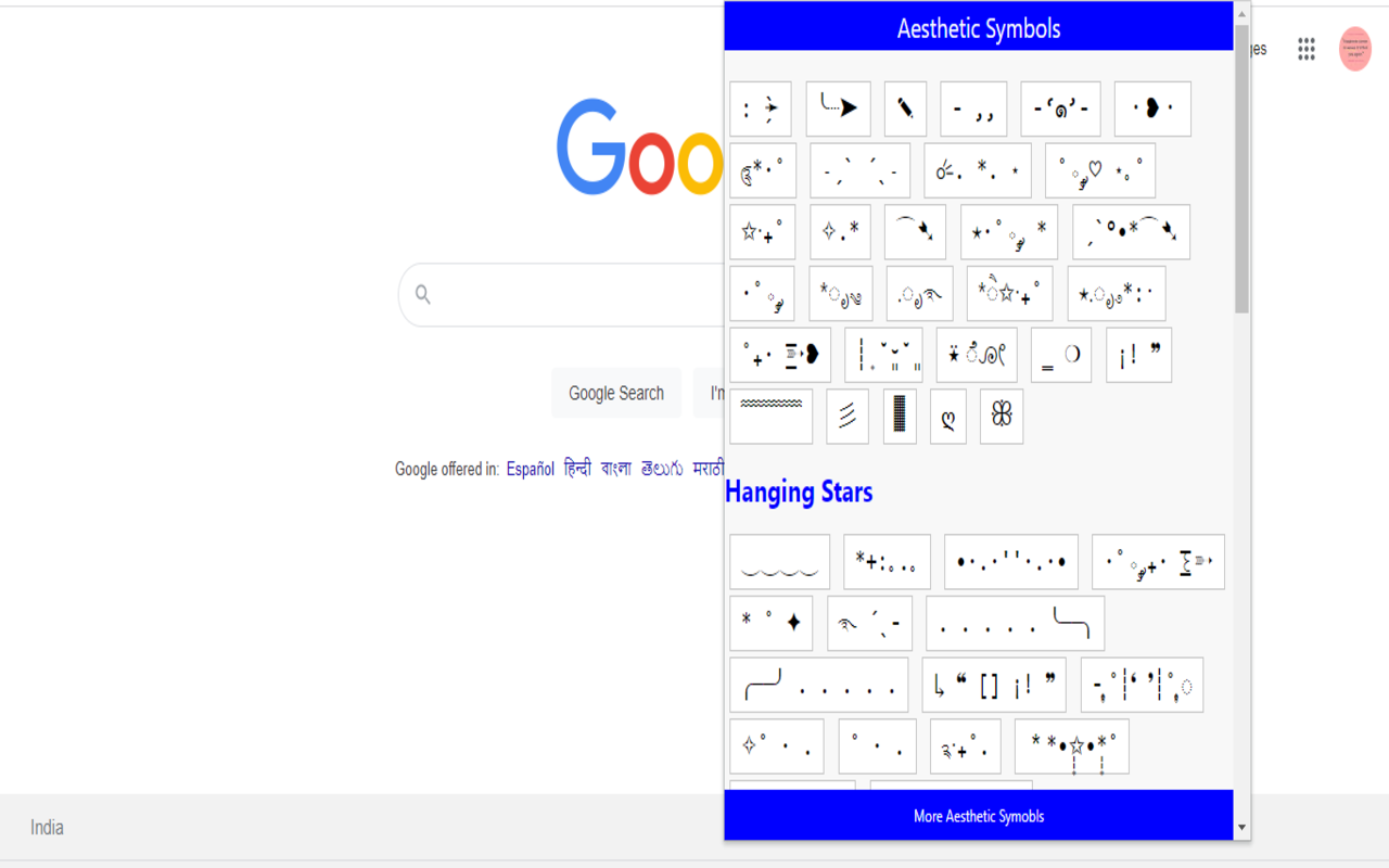 Aesthetic Symbols {copy and paste}截图2