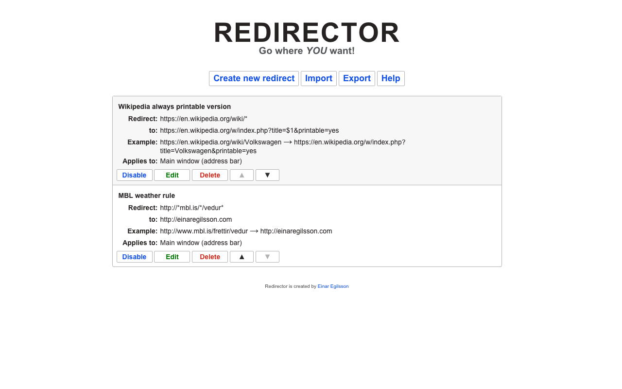 Redirector截图2