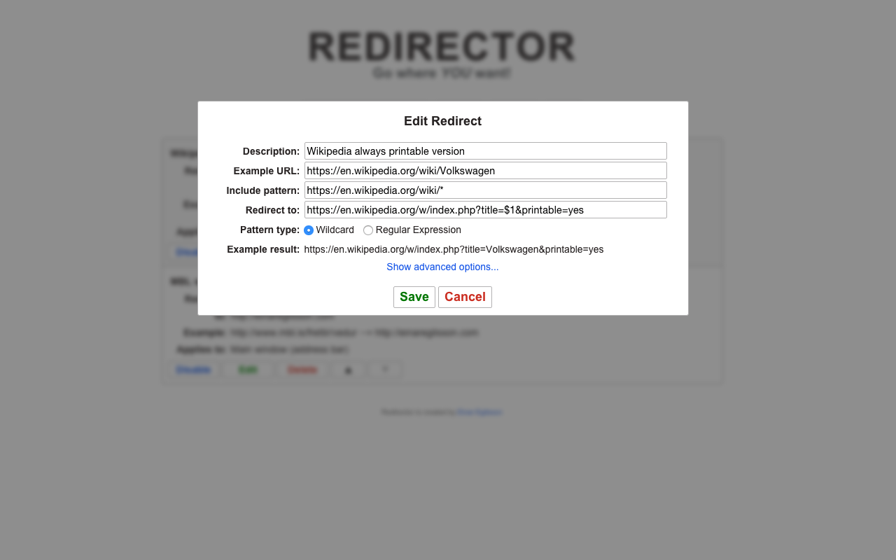 Redirector截图3