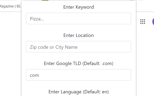 Google Search Localization截图1