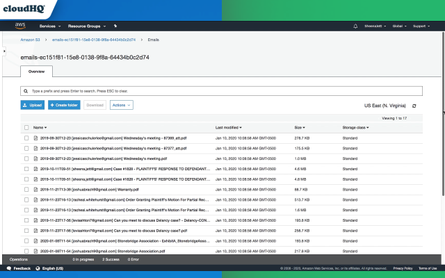 Backup Emails to AWS S3 by cloudHQ截图1