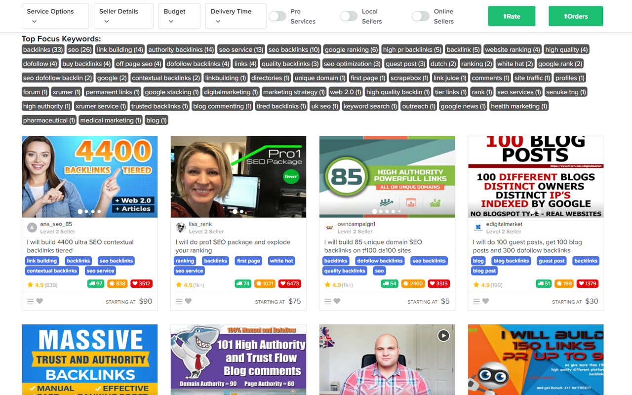 Fiverr Quick View截图1