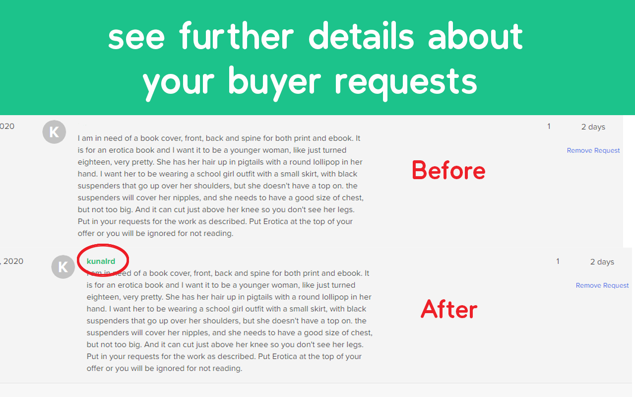 Fiverr Quick View截图2