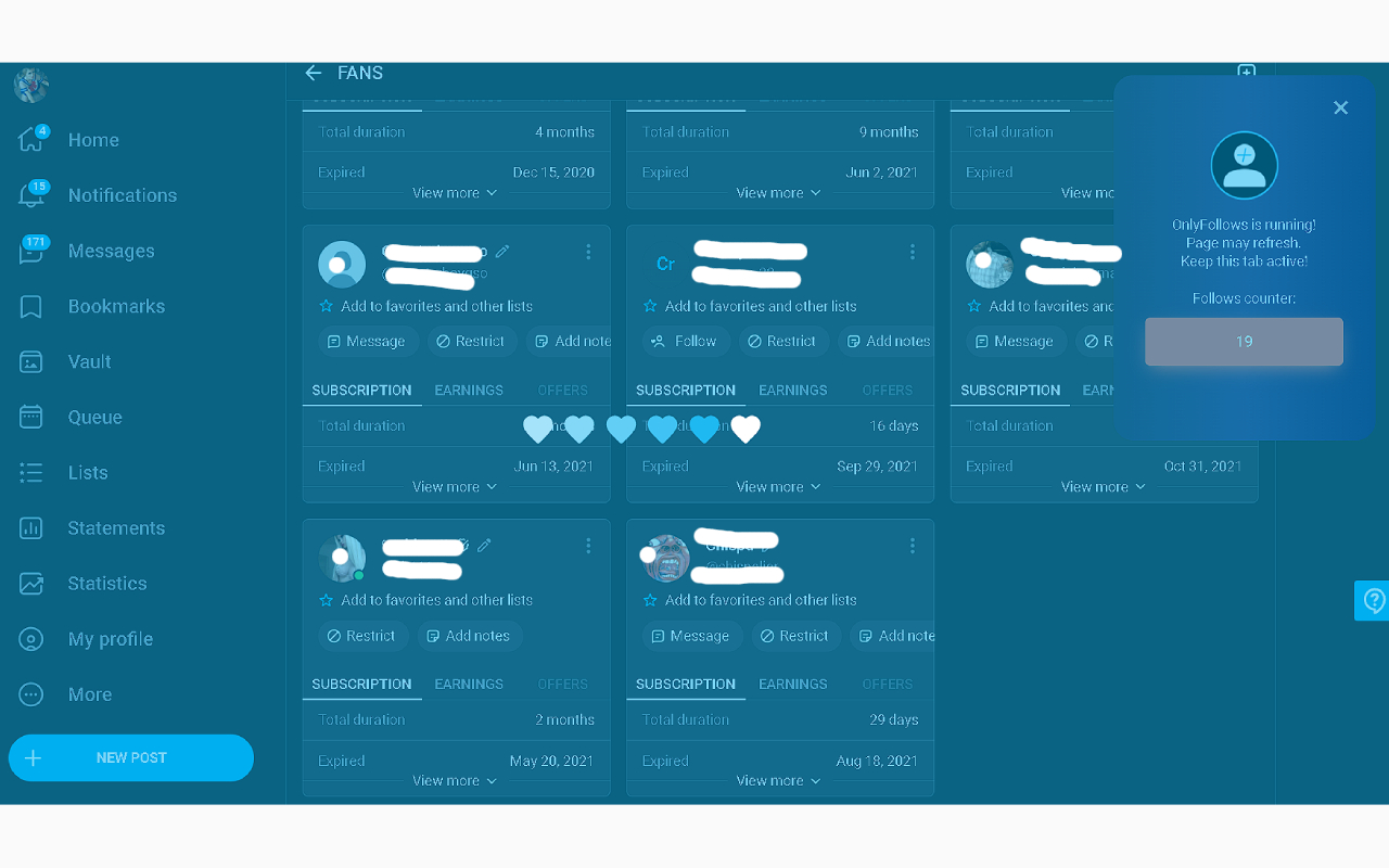 OnlyFans Expired Fans Follower - OnlyFollows截图2