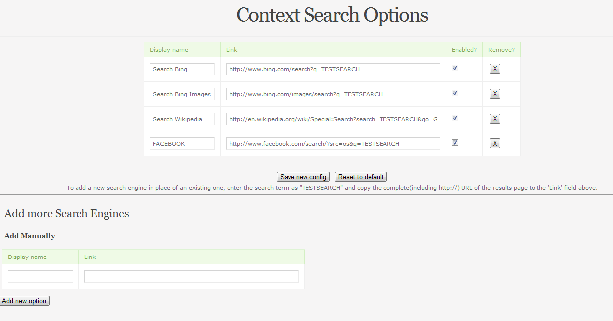 Context Menu Search截图1