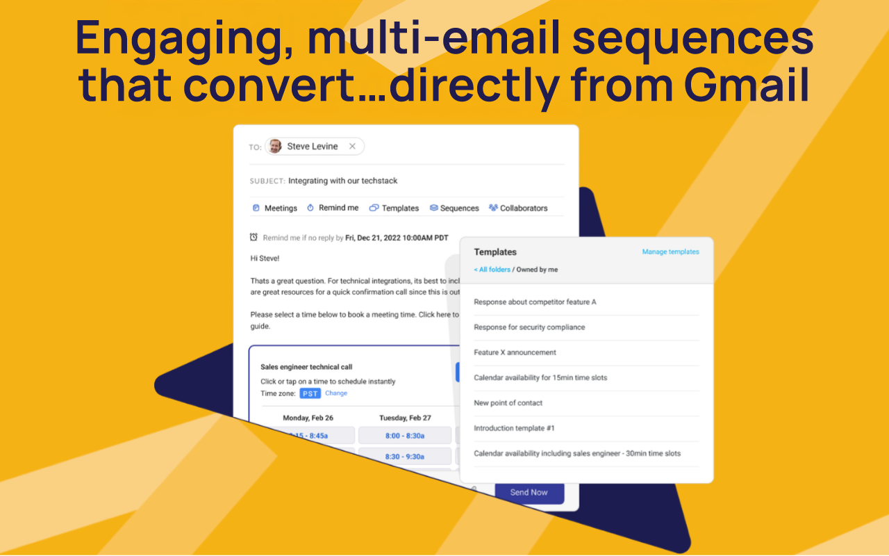 Mixmax: AI-Powered Sales Engagement, Email Tracking and Meeting Scheduling截图1