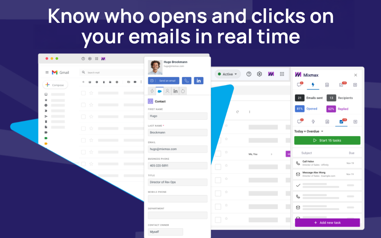 Mixmax: AI-Powered Sales Engagement, Email Tracking and Meeting Scheduling截图2