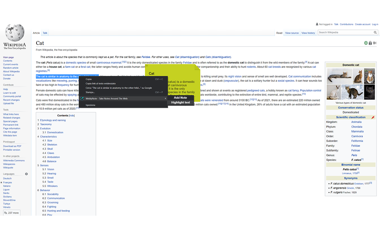 WeblyNote - Take Notes Around The Web截图4