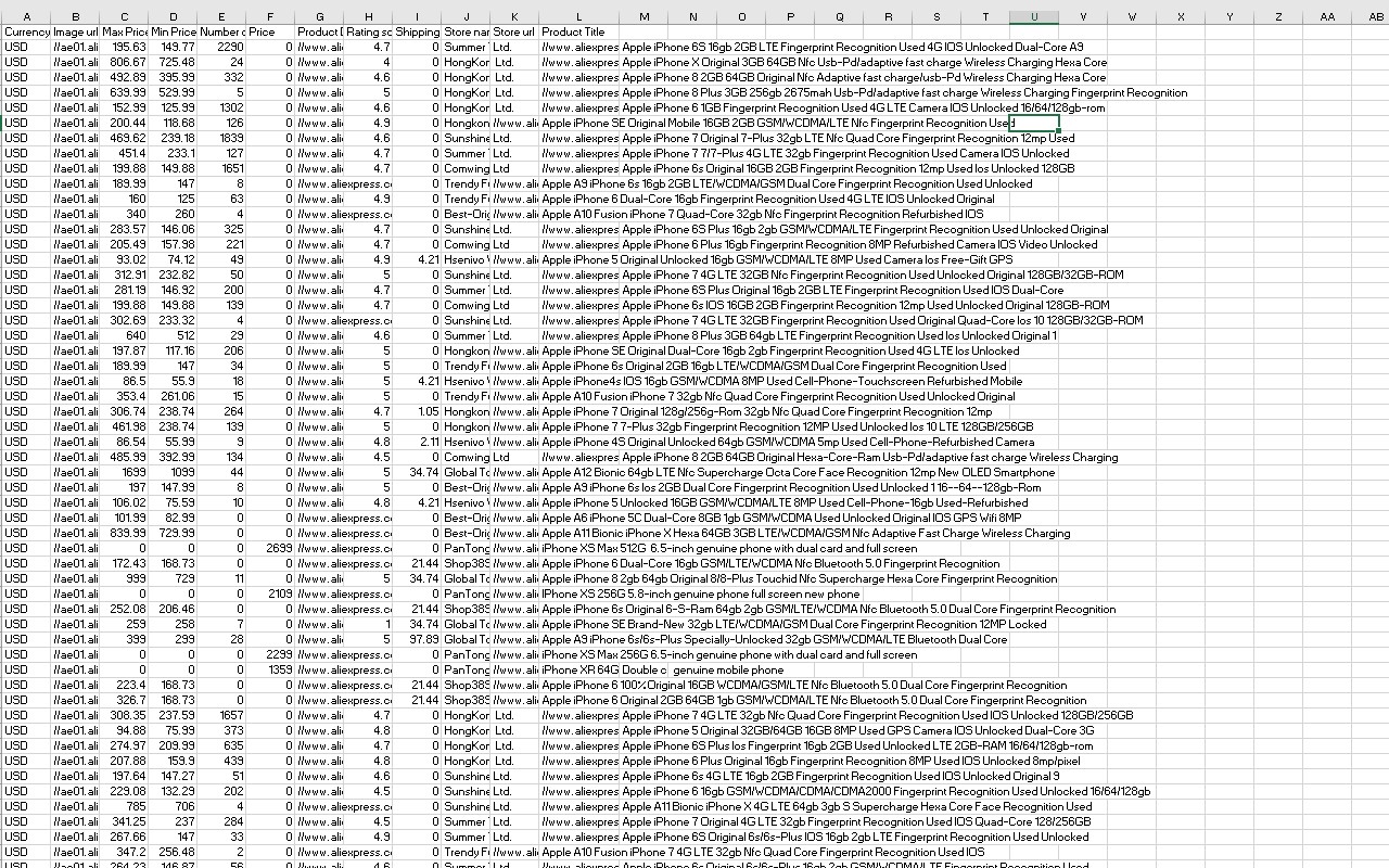 AliExpress CSV Export截图1